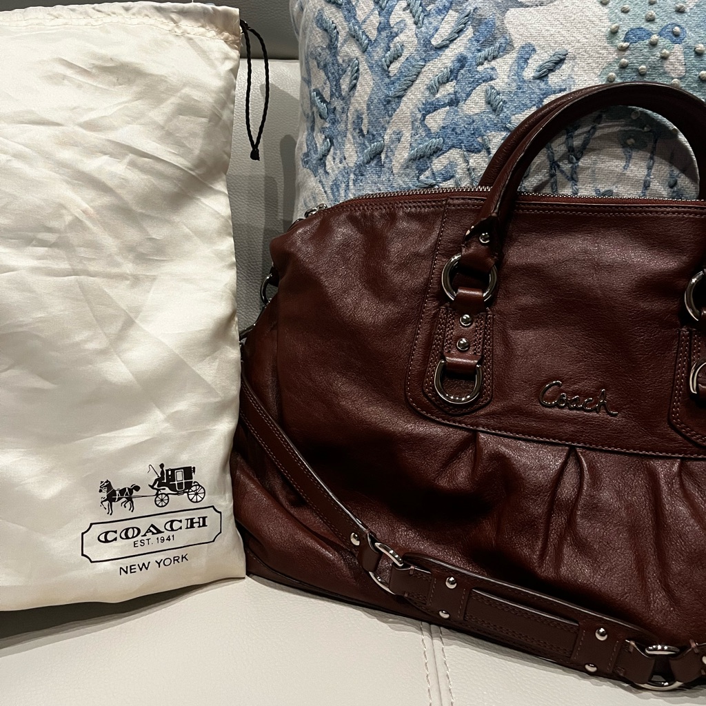 Brand New Coach Ashley Leather Convertible Satchel